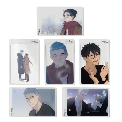 Here U Are | Plastic Keychain Set