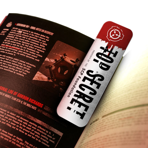 TOP SECRET Bookmark