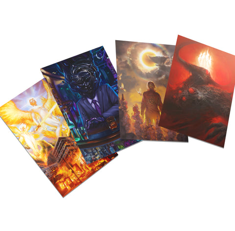 SCP-001 Set of Four Postcards