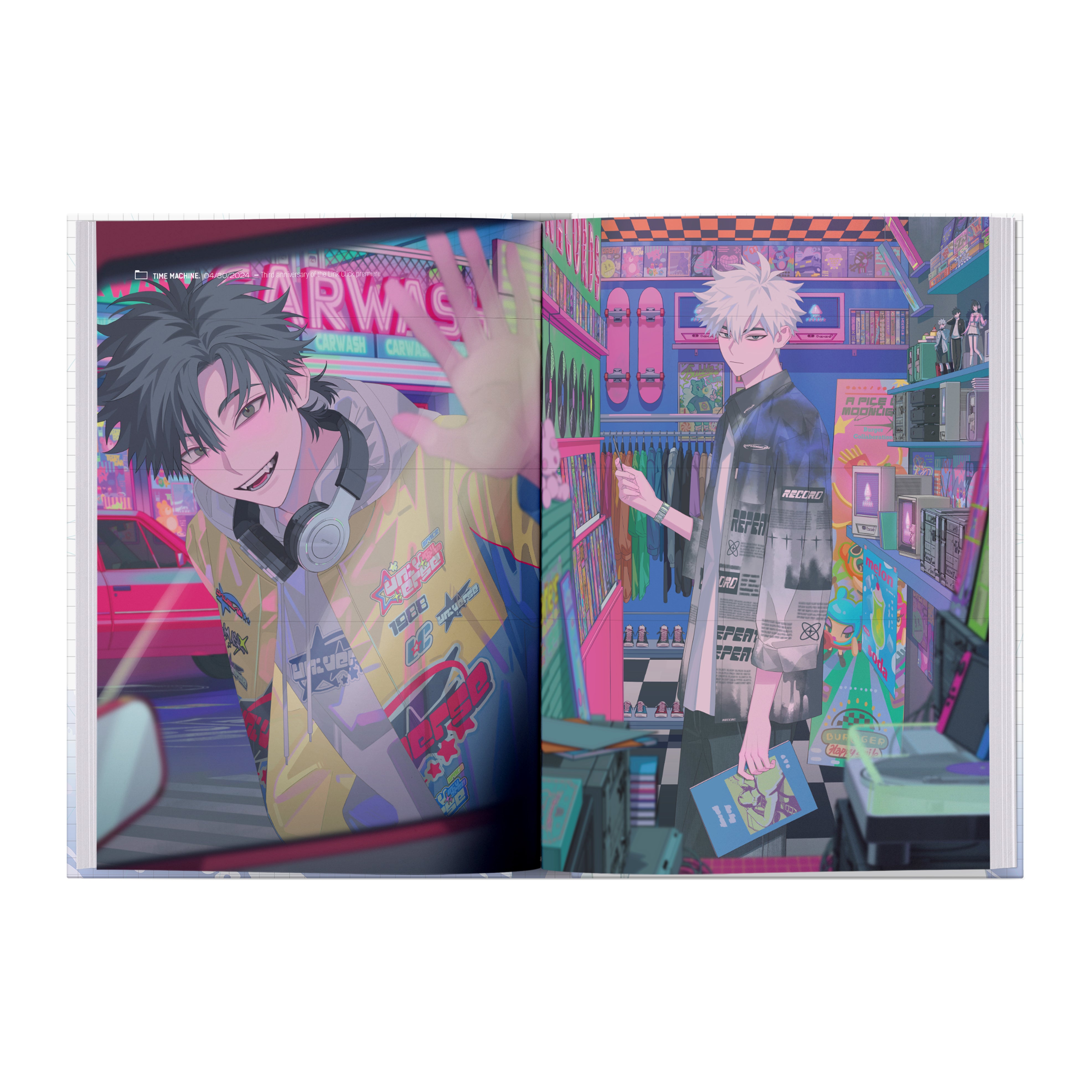 The Art of Link Click: Moments | Book 1 + Book 2 – Aloha Comics